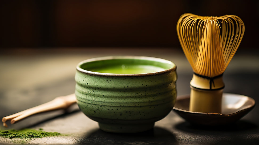 matcha tea cups japanese style