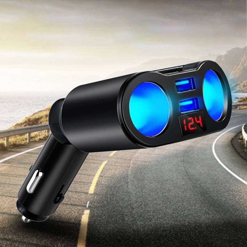 1stop Boutique Premium Dual USB Car Charger - Fast Charging