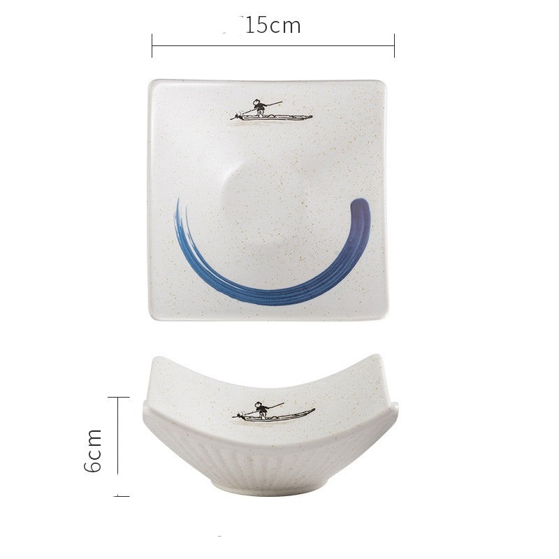 Elegant Minimalist Japanese Ceramic Plates