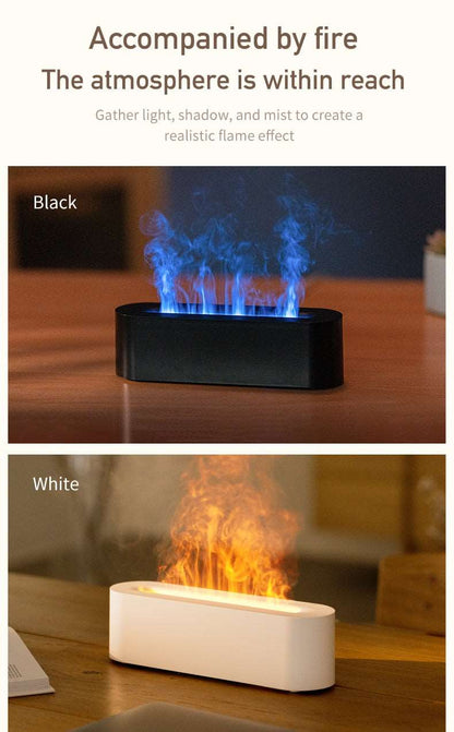 Flame Aromatherapy Diffuser & Ultrasonic Mist Maker