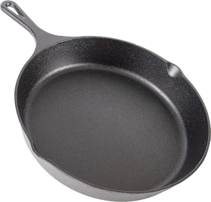 10" Pre-Seasoned Cast Iron Skillet with