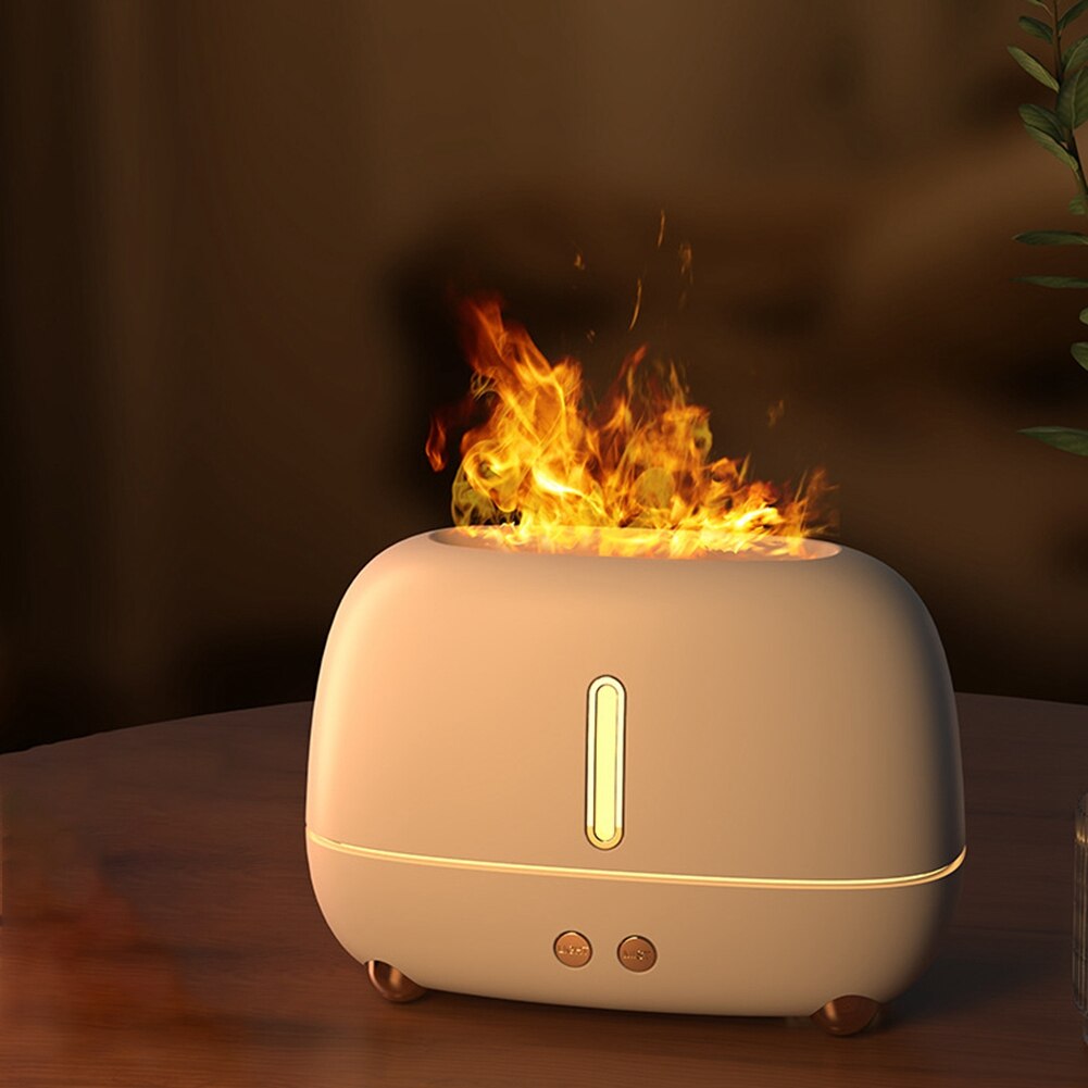 Aromatherapy Flame Humidifier - 3 Color Options