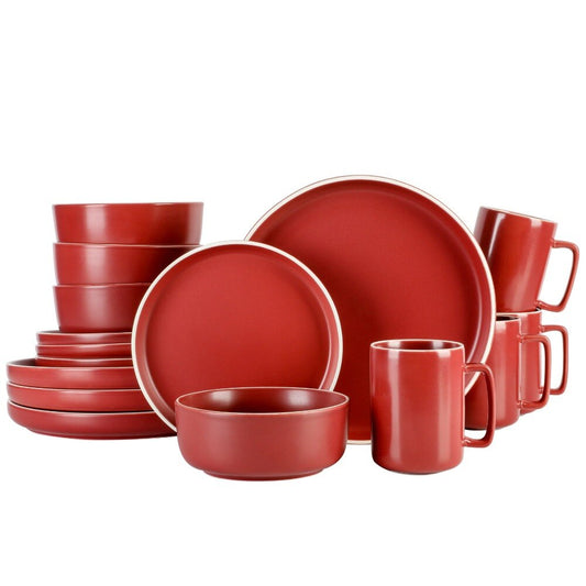 16-Piece Stoneware Dinnerware Set