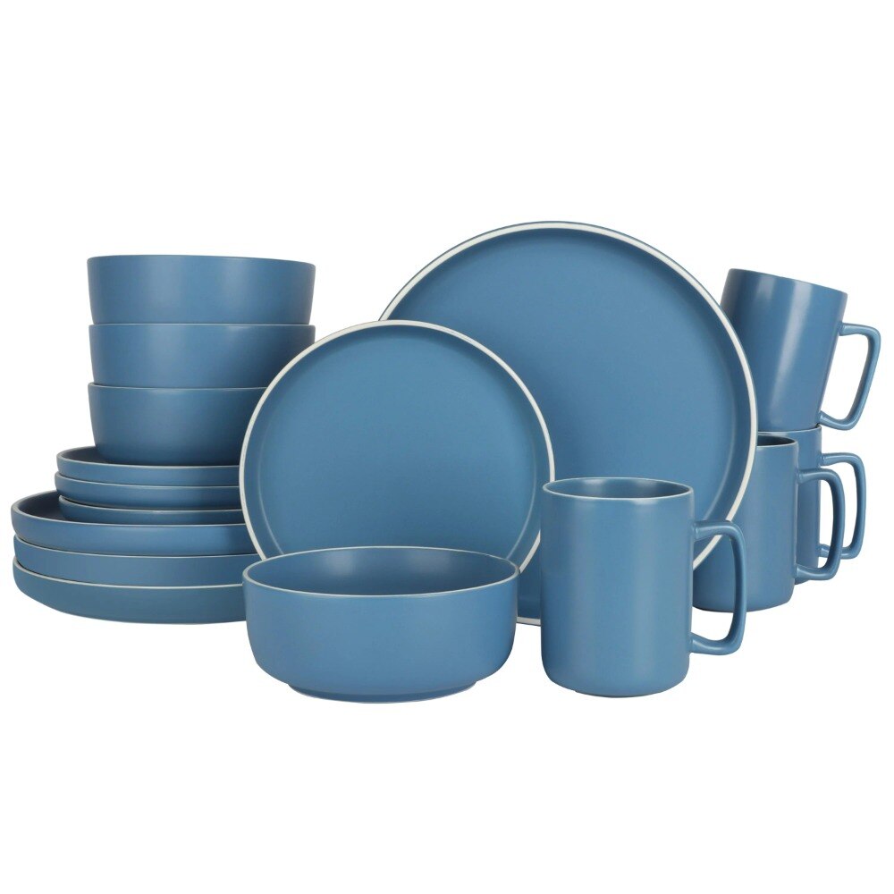 16-Piece Stoneware Dinnerware Set