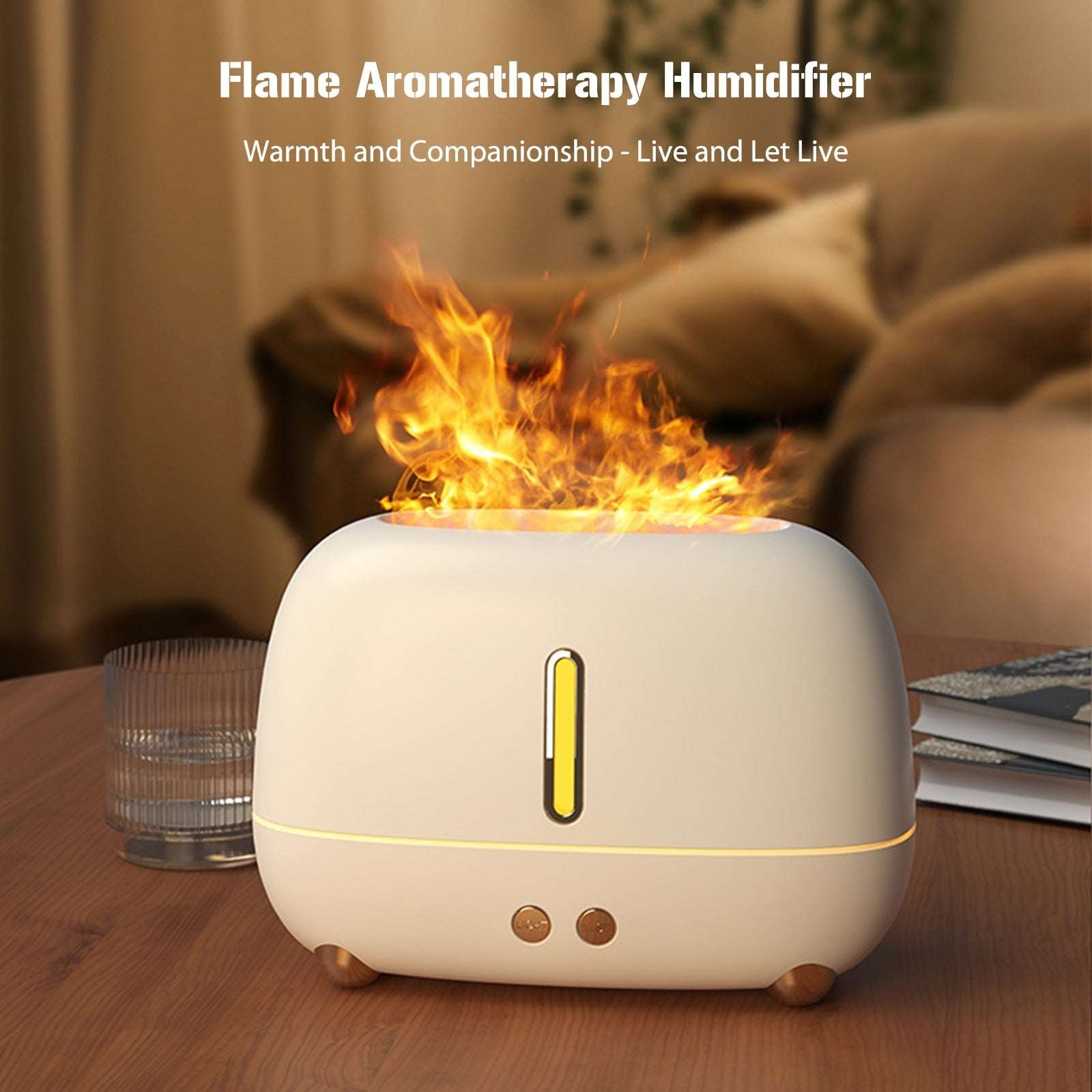 Aromatherapy Flame Humidifier - 3 Color Options
