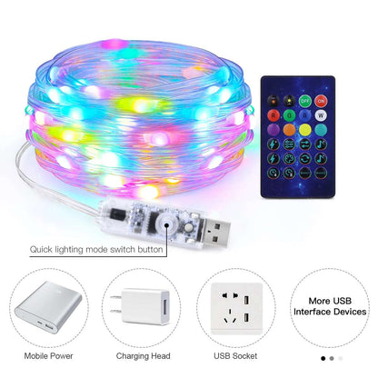 65.6ft Bluetooth Dream Color LED String Lights