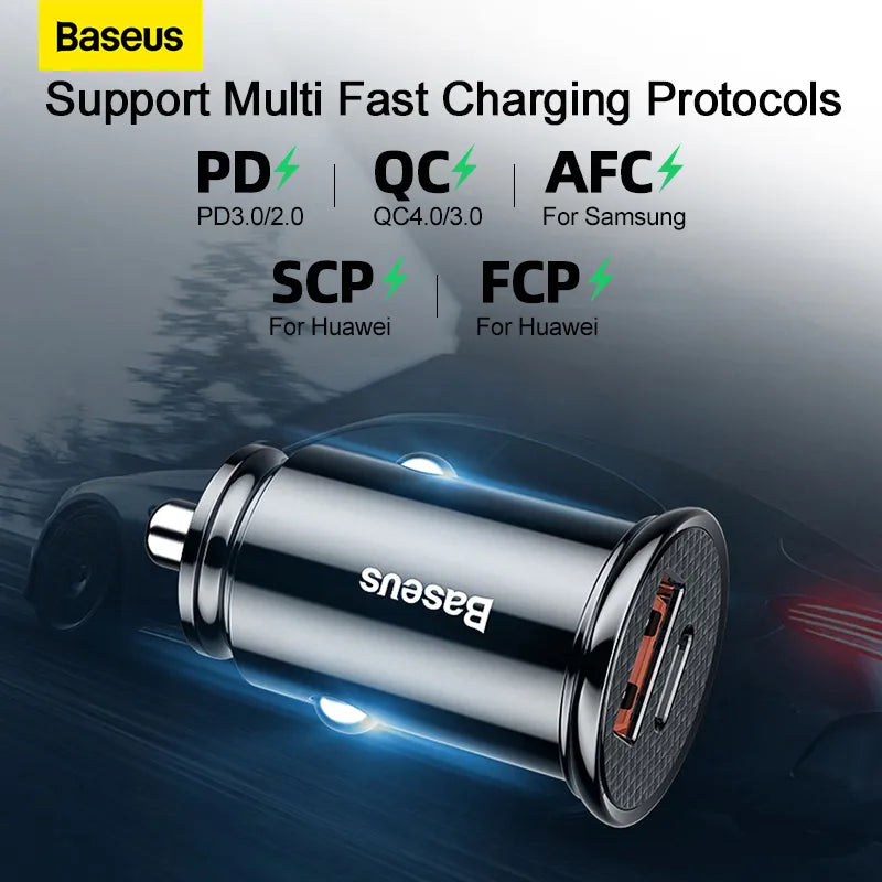 Universal Car Charger (30W) - Fast Charging on the Go