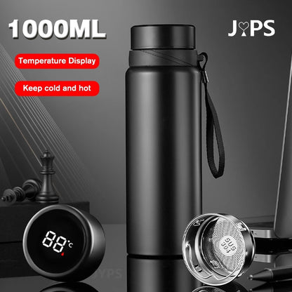 34oz Smart Thermos Bottle with Temperature Display
