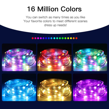 Bluetooth LED String Lights - Dream Color Magic