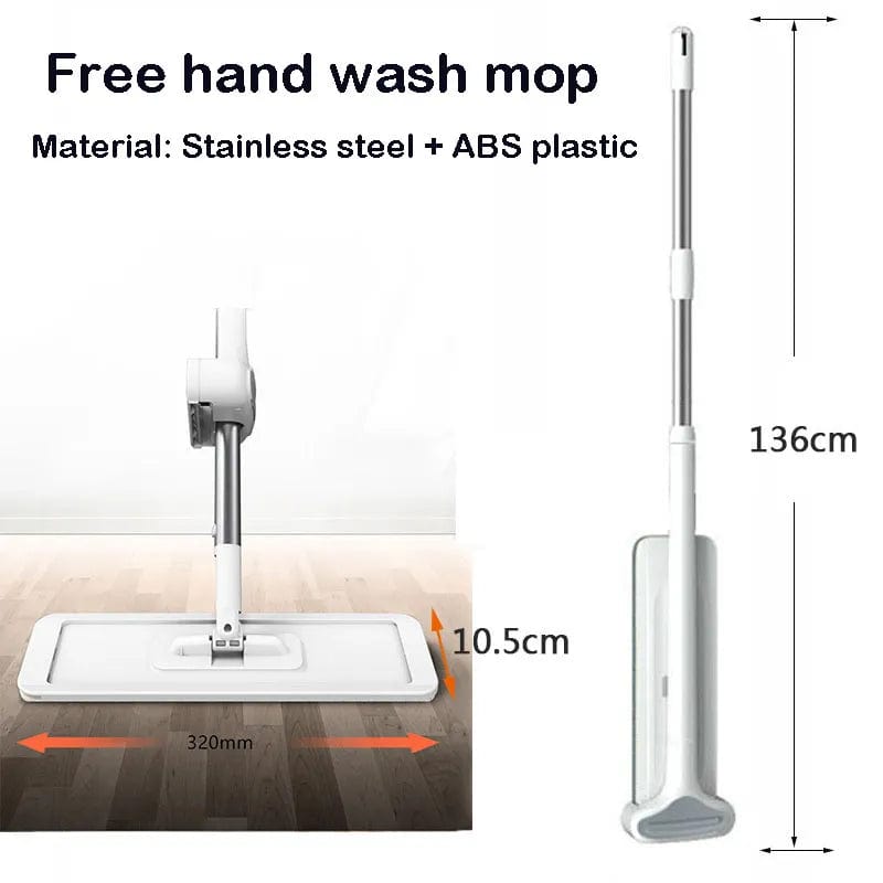 ArtOlo Hands-Free Squeeze Mop: Magic Flat Mop for Effortless Floor Cleaning