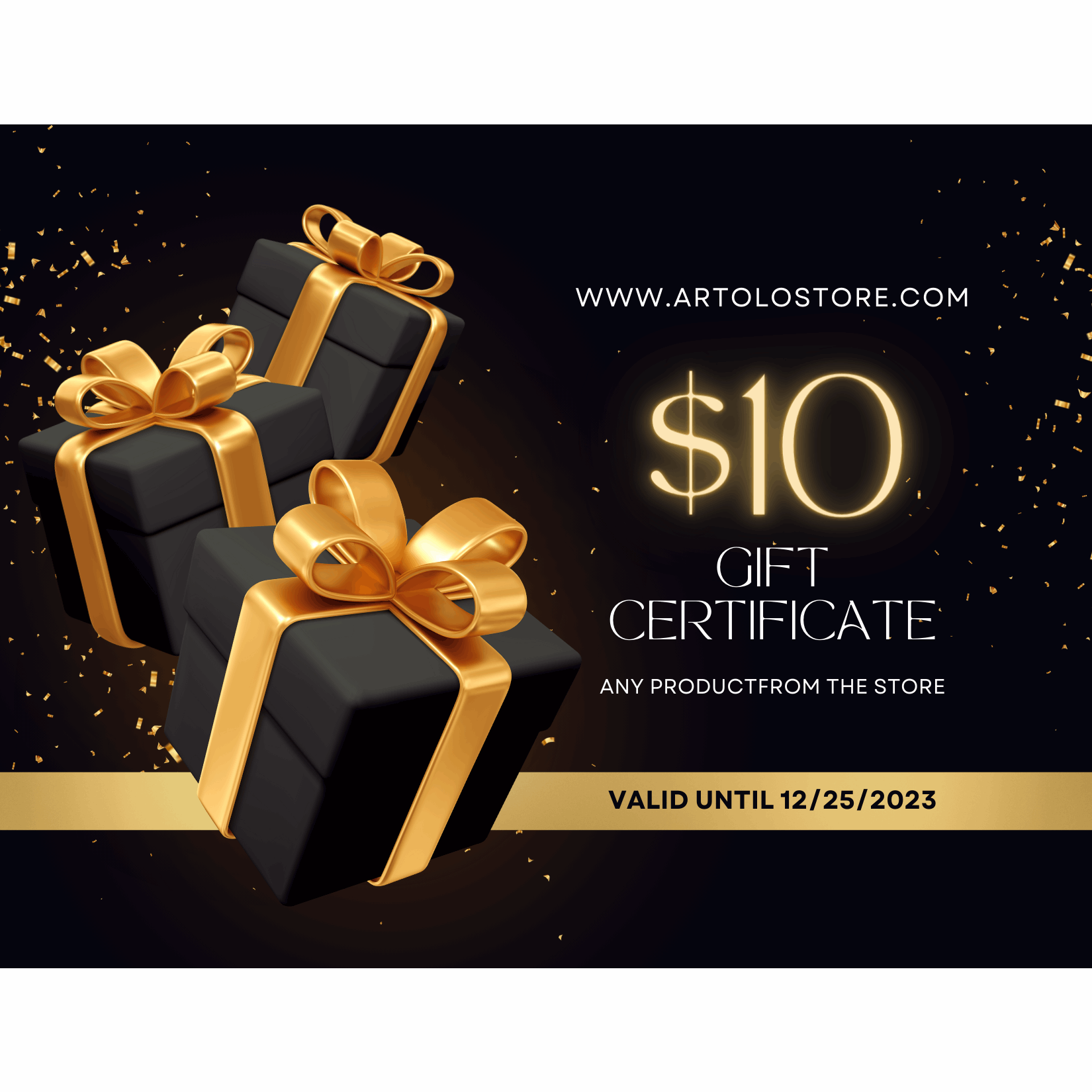 ArtOlo Personalized Power Gift Cards - Unleash the Joy of Choice!