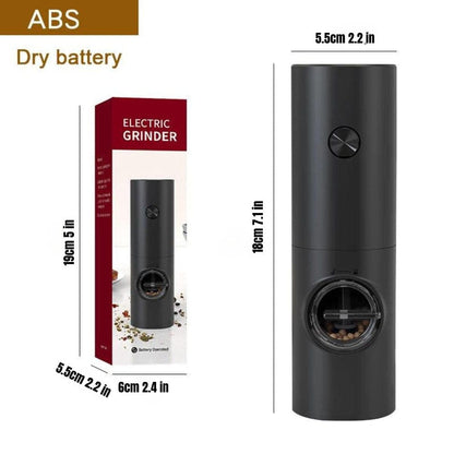 ArtOlo Stainless Steel Electric Pepper Grinder with Adjustable Coarseness