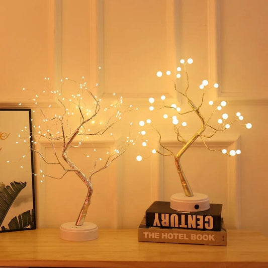 ArtOlo Store Decorative LED Tabletop Bonsai Tree Lamp