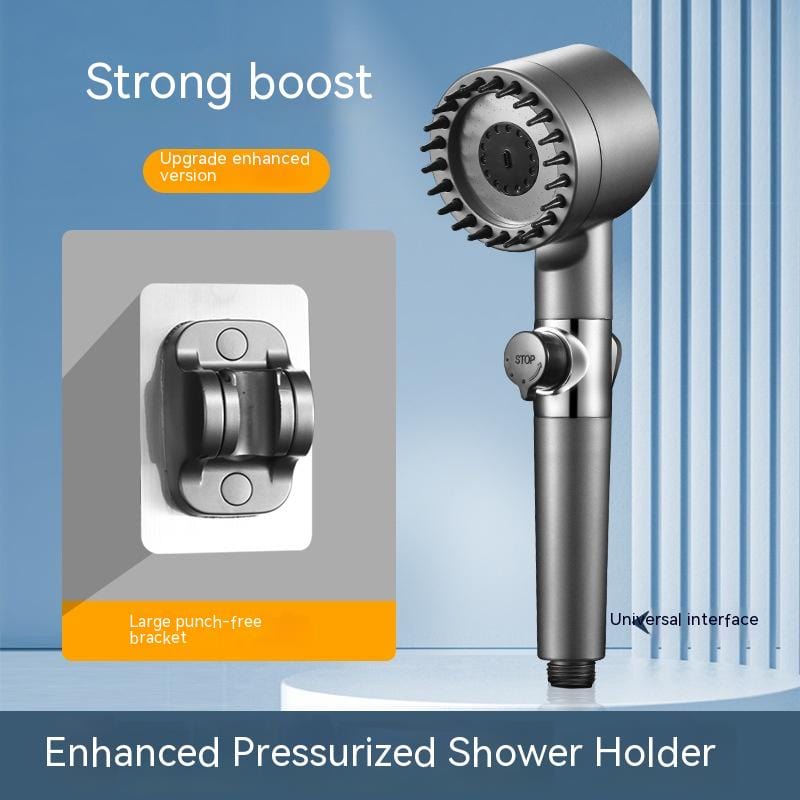 ArtOlo Supercharged Adjustable Shower Head with Hose Option