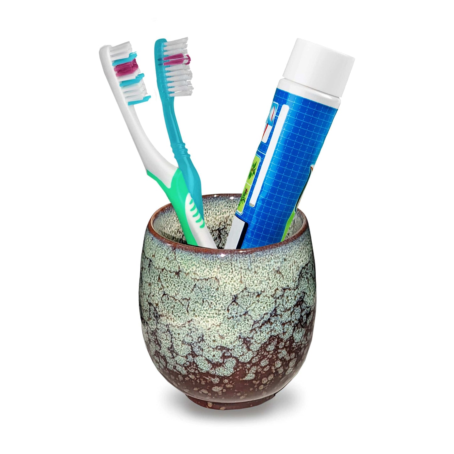 ArtOlo Toothbrush Holder Bathroom Countertop Product Organizer