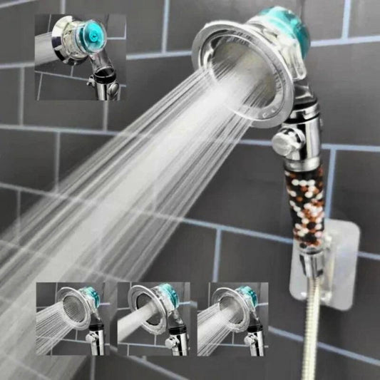 Adjustable High Pressure Shower Head Water Saving Bathroom Accessories Set