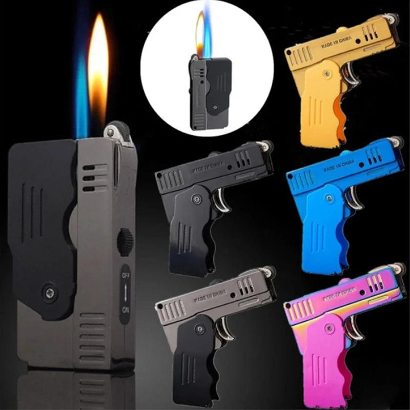 Home Finesse Double Jet Flame Torch Lighter - Windproof & Stylish