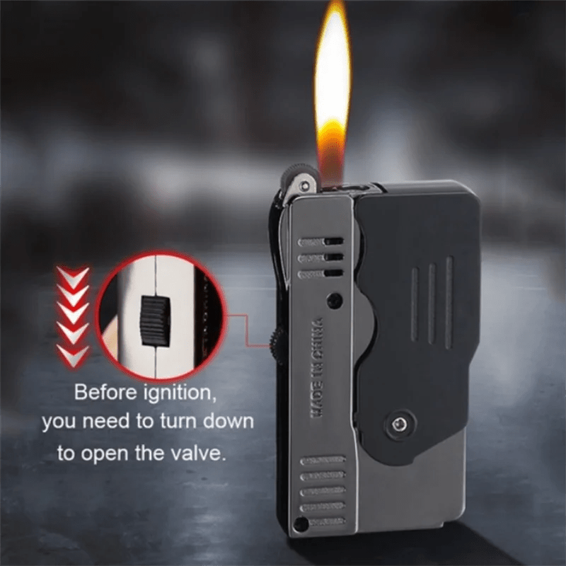 Home Finesse Double Jet Flame Torch Lighter - Windproof & Stylish