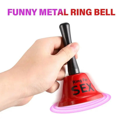 Home Finesse Fun Metallic Handbell for Events