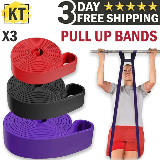 Home Finesse Heavy Duty Resistance Band Set - Fitness Workout Essential