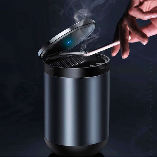 Home Finesse Illuminate Your Drive: Enhance Your Car with Our Sleek LED Ashtray