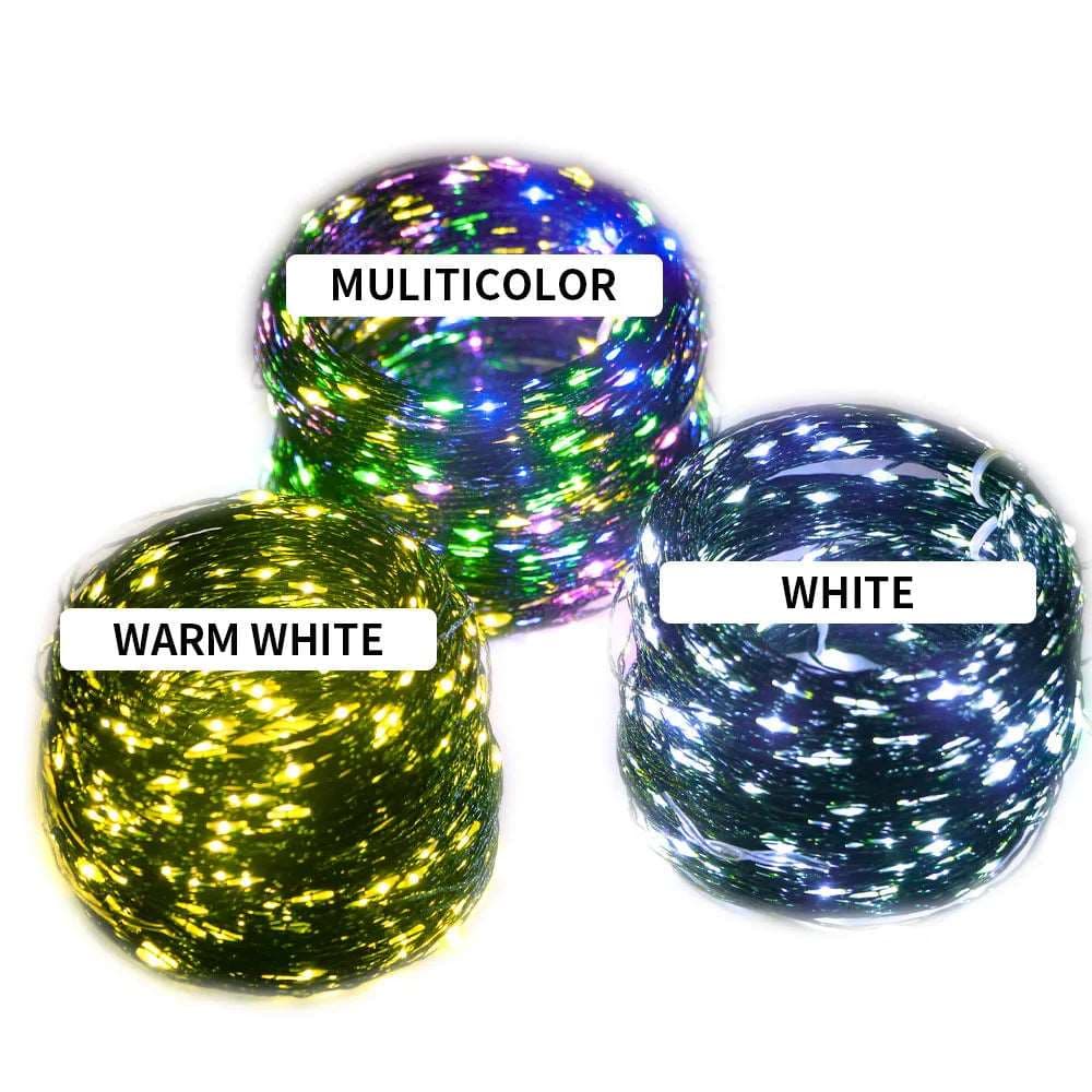 Home Finesse Illuminate Your World with 656 Feet LED String Lights - Perfect for Christmas and More