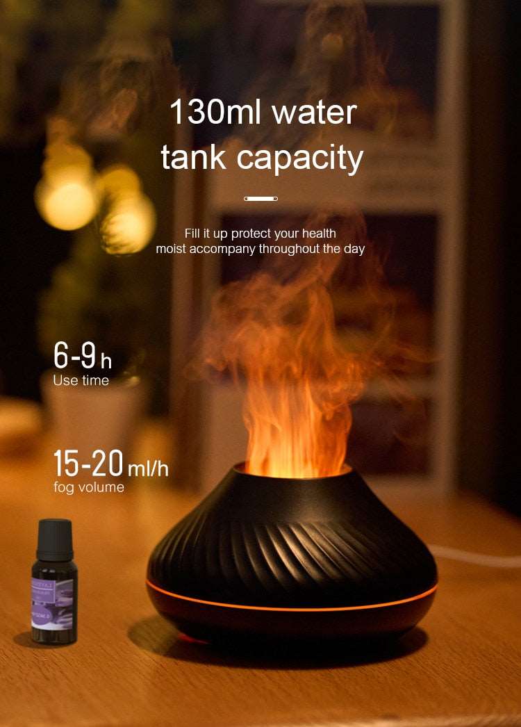 Home Finesse Kinscoter Volcanic Aroma Diffuser Essential Oil Lamp