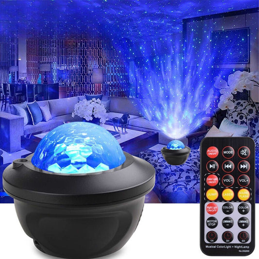 Home Finesse LED Star Galaxy Projector Night Light