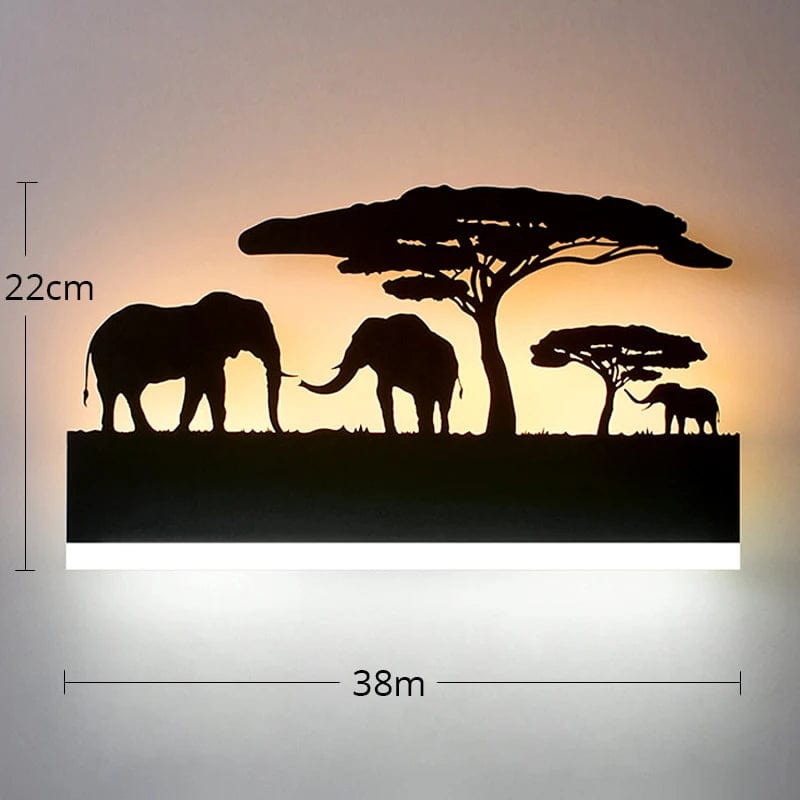 Home Finesse LED Wall Lamp for Modern Bedroom Decor