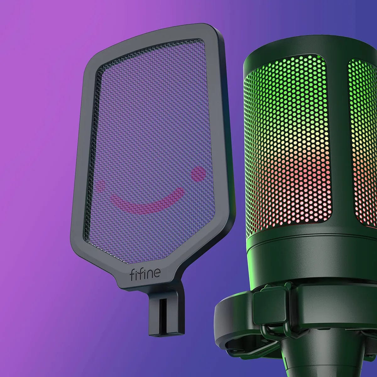 Home Finesse Level Up Your Stream! FIFINE Ampligame USB Microphone - Christmas Gift for Gamers