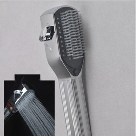Home Finesse Massage Hand Shower Handheld Dual Use With Comb Spray Head