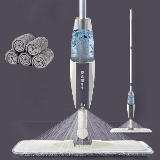 Home Finesse Microfiber Steam Mop for Effortless Sparkle