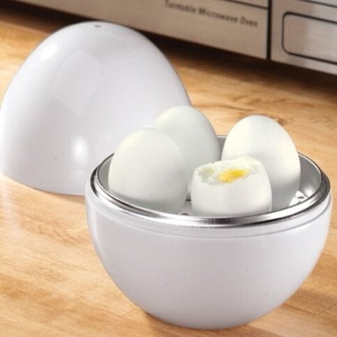 Home Finesse Microwave Egg-shaped Steamer Kitchen Gadgets