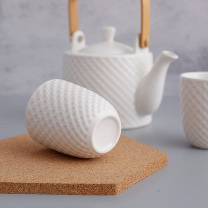 Home Finesse Modern Japanese Ceramic Tea Set Creation