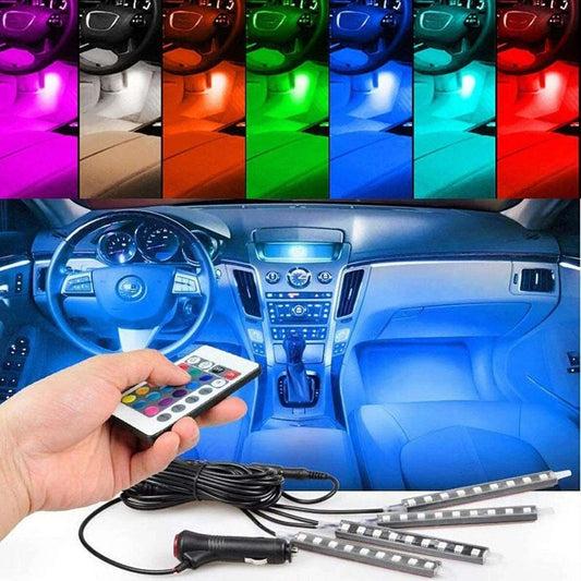 Home Finesse Multicolor Vehicle Neon Strip Lights