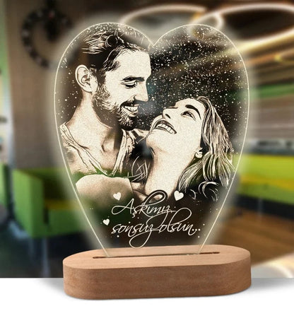 Home Finesse Personalized 3D LED Acrylic Lamp