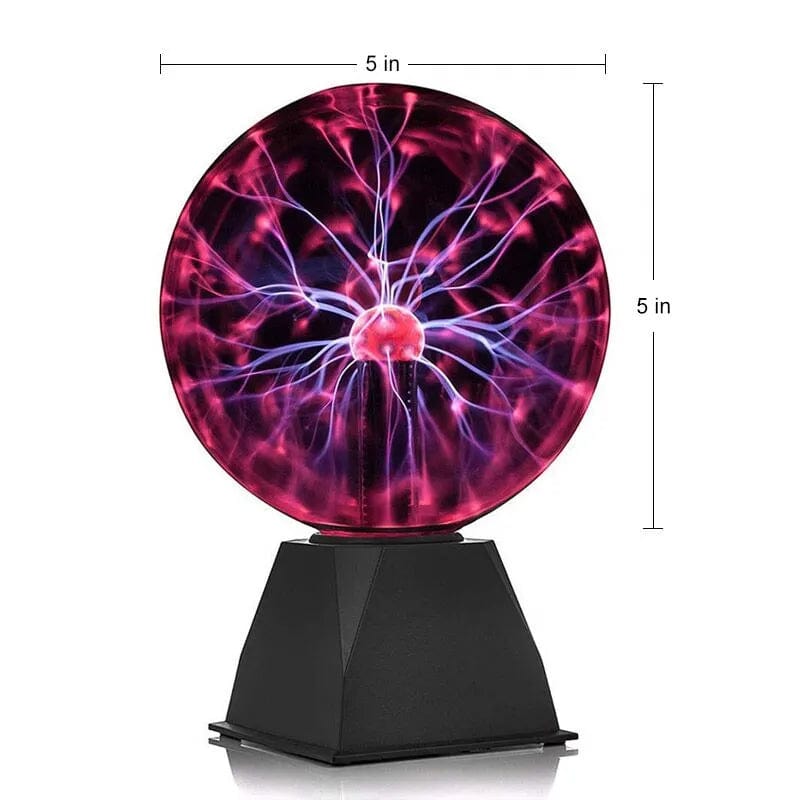 Home Finesse Plasma Ball Lamp: Touch & Sound Magic, (Christmas Gift!)