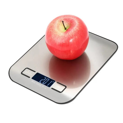 Home Finesse Portable Stainless Steel Food Kitchen Scale for Baking & Jewelry