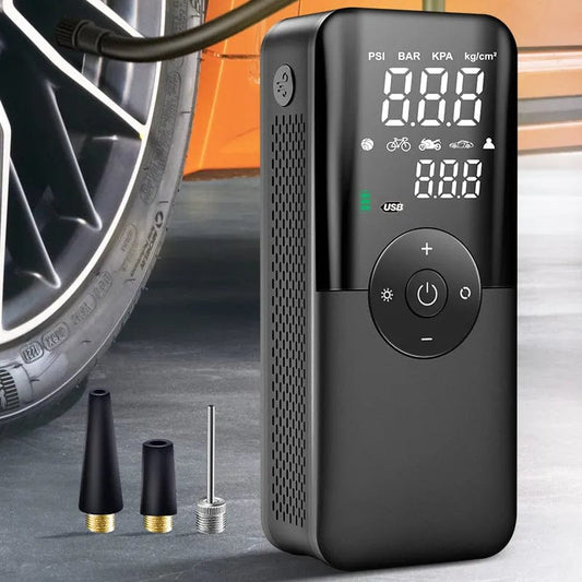 Home Finesse Rechargeable Air Pump: Your Pocket-Sized Tire Inflator for Worry-Free Rides