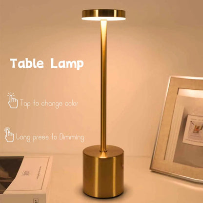 Home Finesse Rechargeable LED Touch Table Lamp