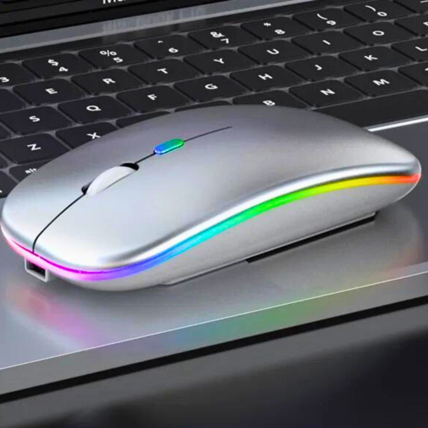 Home Finesse RGB Rechargeable Wireless Gaming Mouse