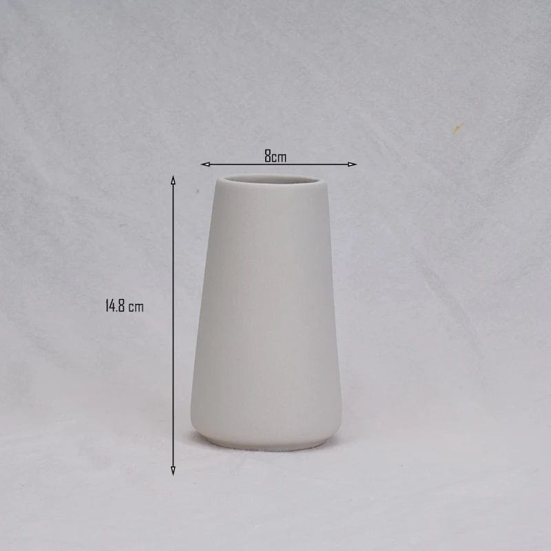 Home Finesse Simple Ceramic Vase Dining Table Decorations Wedding Decorations Nordic Home Living Room Decorations Vase