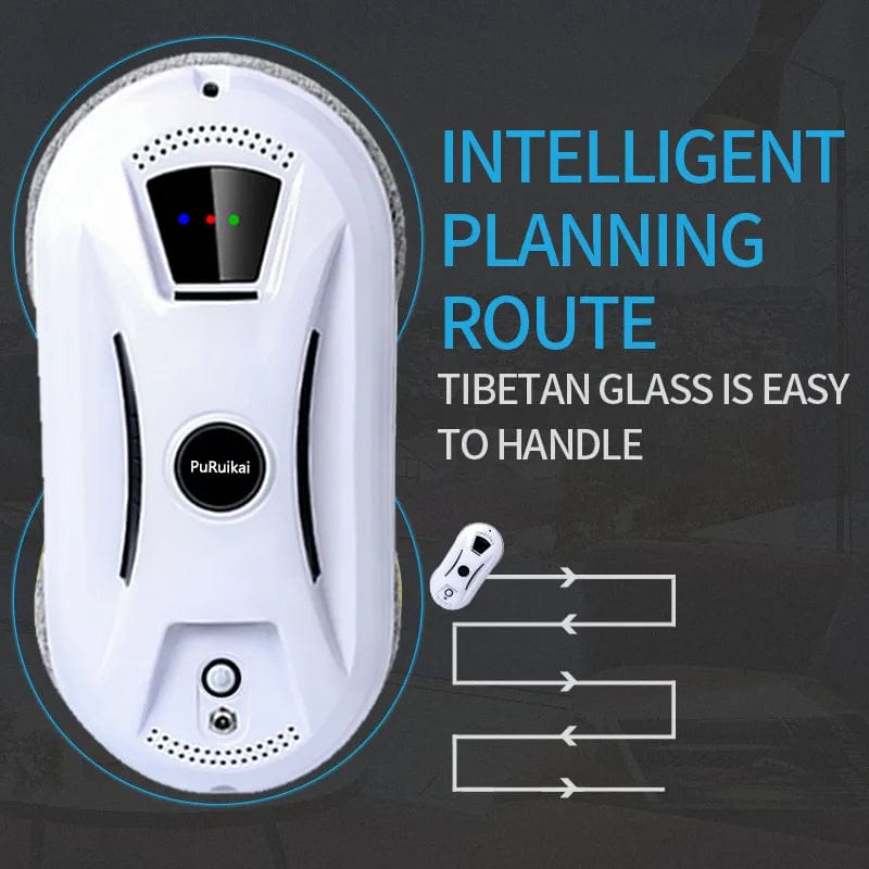 Home Finesse Smart Window Cleaning Robot with Remote Control - Effortless Shine