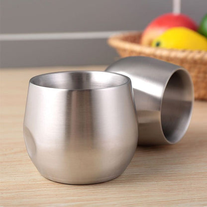 Home Finesse Stainless Steel Double-Insulated Espresso Cup