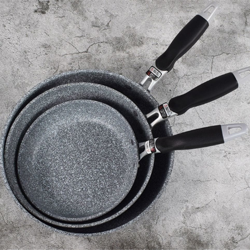 Home Finesse Stone Frying Wok Pan - Non-Stick Cookware