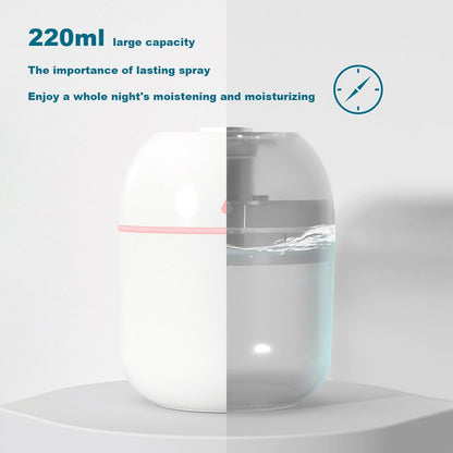 Home Finesse USB Aroma Diffuser - Portable 7.4oz Humidifier