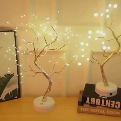 Decorative LED Tabletop Bonsai Tree Lamp